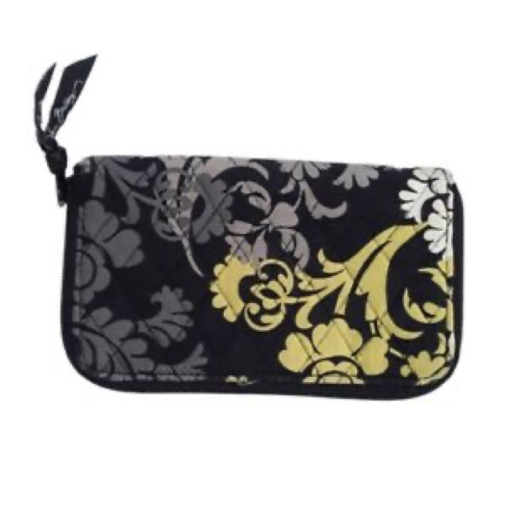 Vera Bradley Zip Around Wallet/Wristlet Retired Baroque Pattern NWT